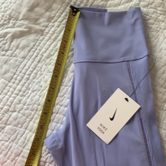 NIKE YOGA LUXE Training Leggings with 7/8 leg, high waist ribbed sides Sri Lanka - Picture 12 of 16